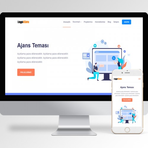 Ajans Teması v7 Ajans Teması v7