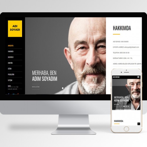 Kişisel Web Sitesi Teması v5 Kişisel Web Sitesi Teması v5